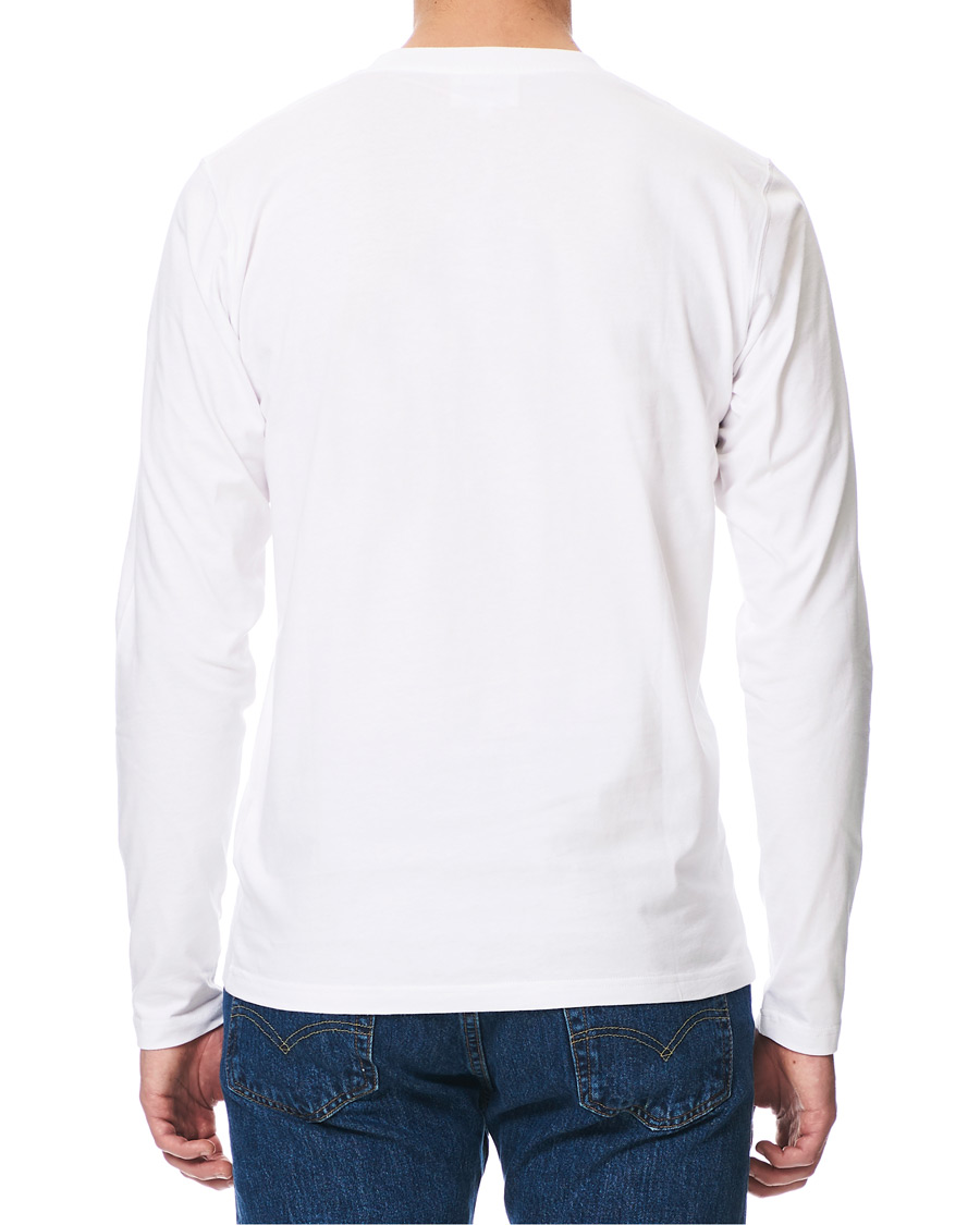 Herre | T-Shirts | Norse Projects | Niels Long Sleeve T-shirt White