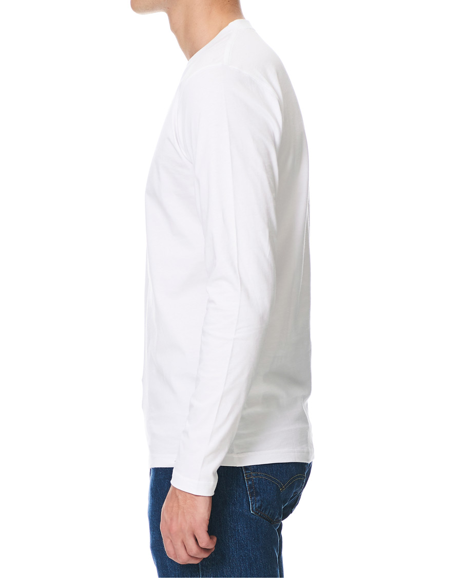 Herre | T-Shirts | Norse Projects | Niels Long Sleeve T-shirt White