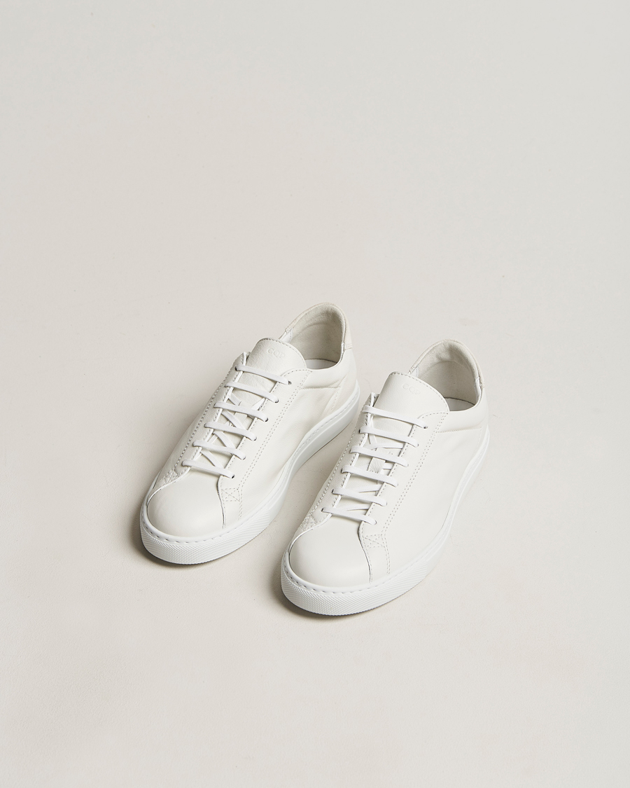 Herre |  | C.QP | Racquet Sneaker White Leahter