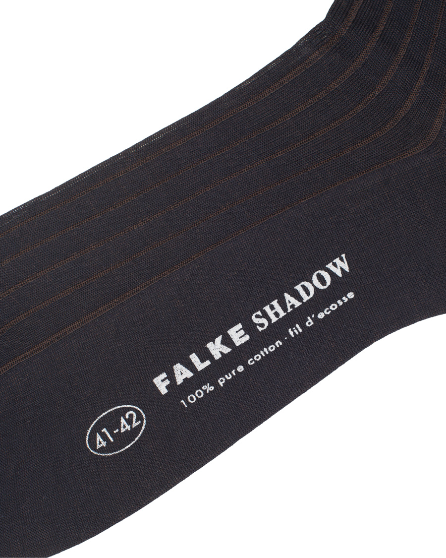 Falke Shadow Stripe Socks Navy hos CareOfCarl.no