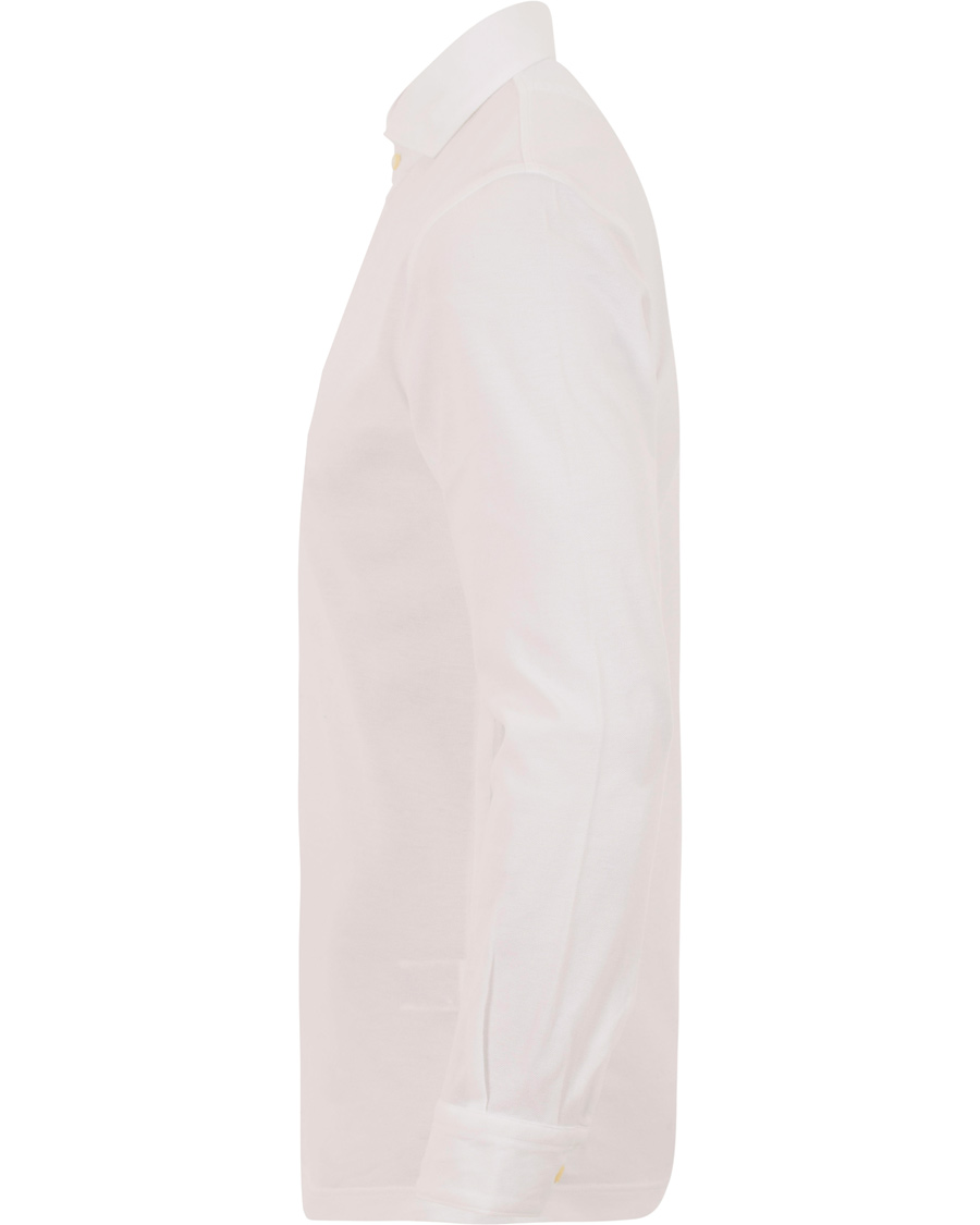 Herre | Skjorter | Gran Sasso | Washed Oxford Shirt White