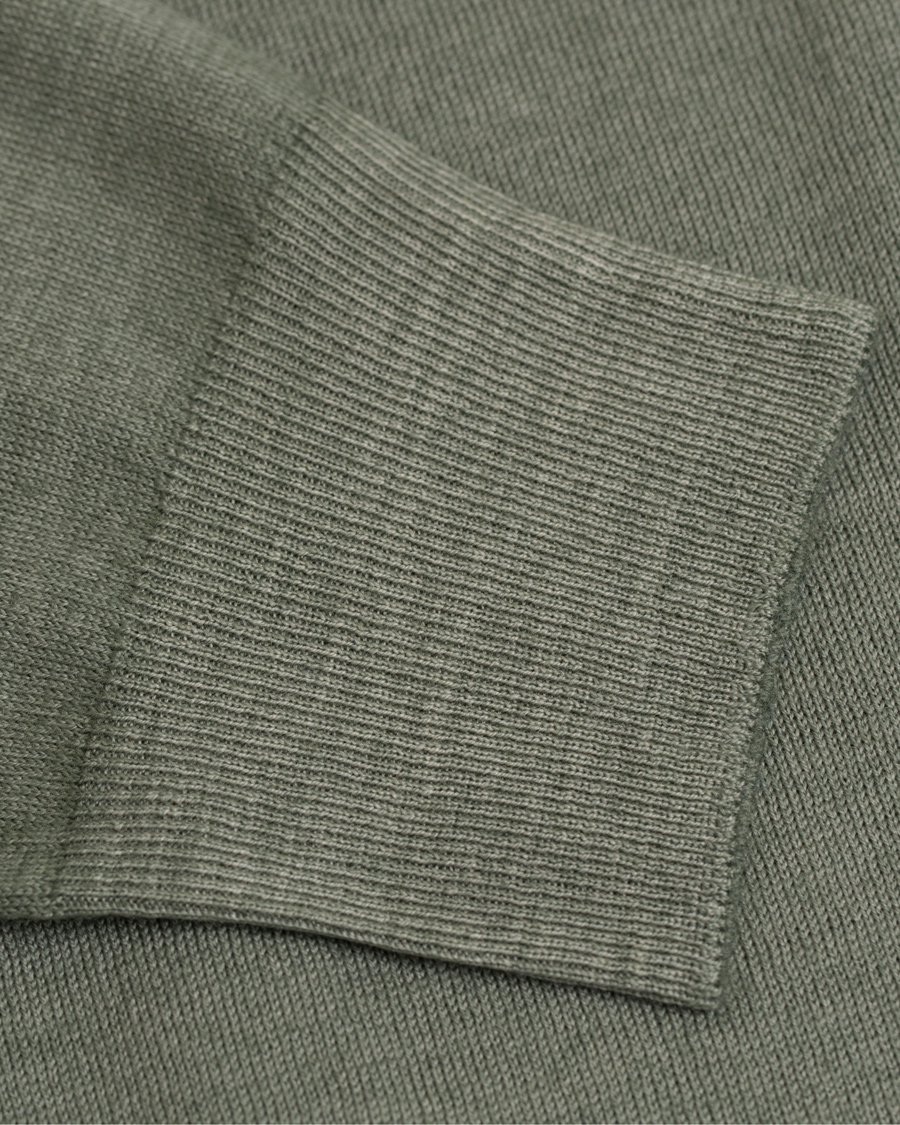 Herre | Gensere | Gran Sasso | Merino Vintage Fashion Fit Pullover Green
