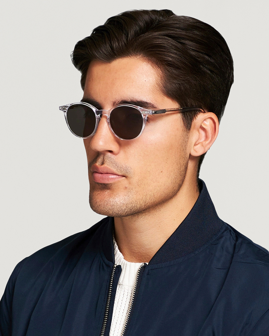 Herre | Runde solbriller | TBD Eyewear | Cran Sunglasses  Transparent