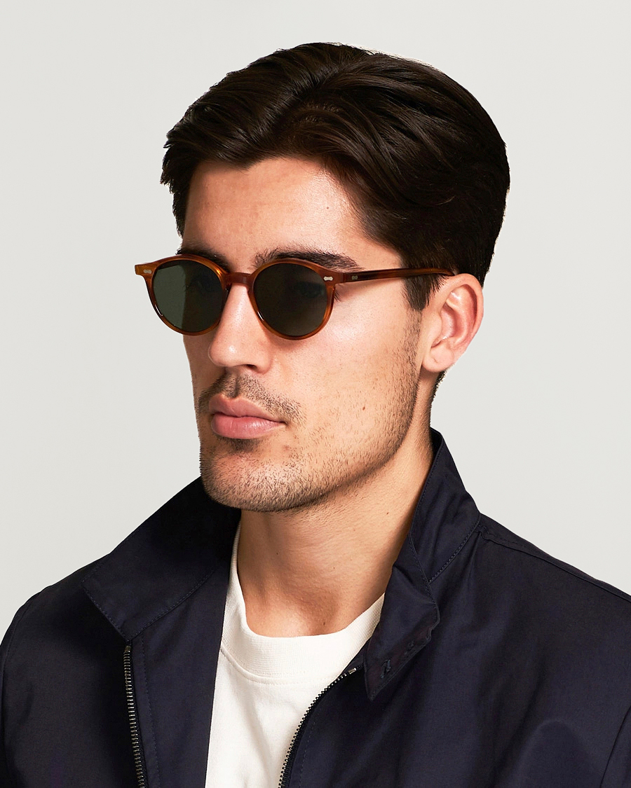 Herr | Runda solglasögon | TBD Eyewear | Cran Sunglasses  Classic Tortoise