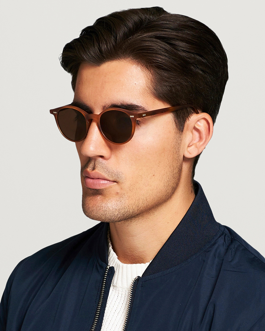 Herre | Runde solbriller | TBD Eyewear | Cran Sunglasses Matte Classic Tortoise
