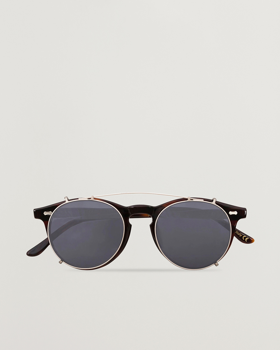 Herre | Solbriller | TBD Eyewear | Pleat Clip On Sunglasses Classic Tortoise