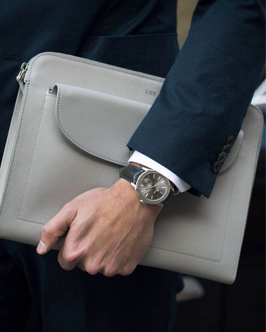 Herre | Sjöö Sandström Royal Capital Grey and Grey Alligator 40 mm | Sjöö Sandström | Royal Capital Grey and Grey Alligator 40 mm