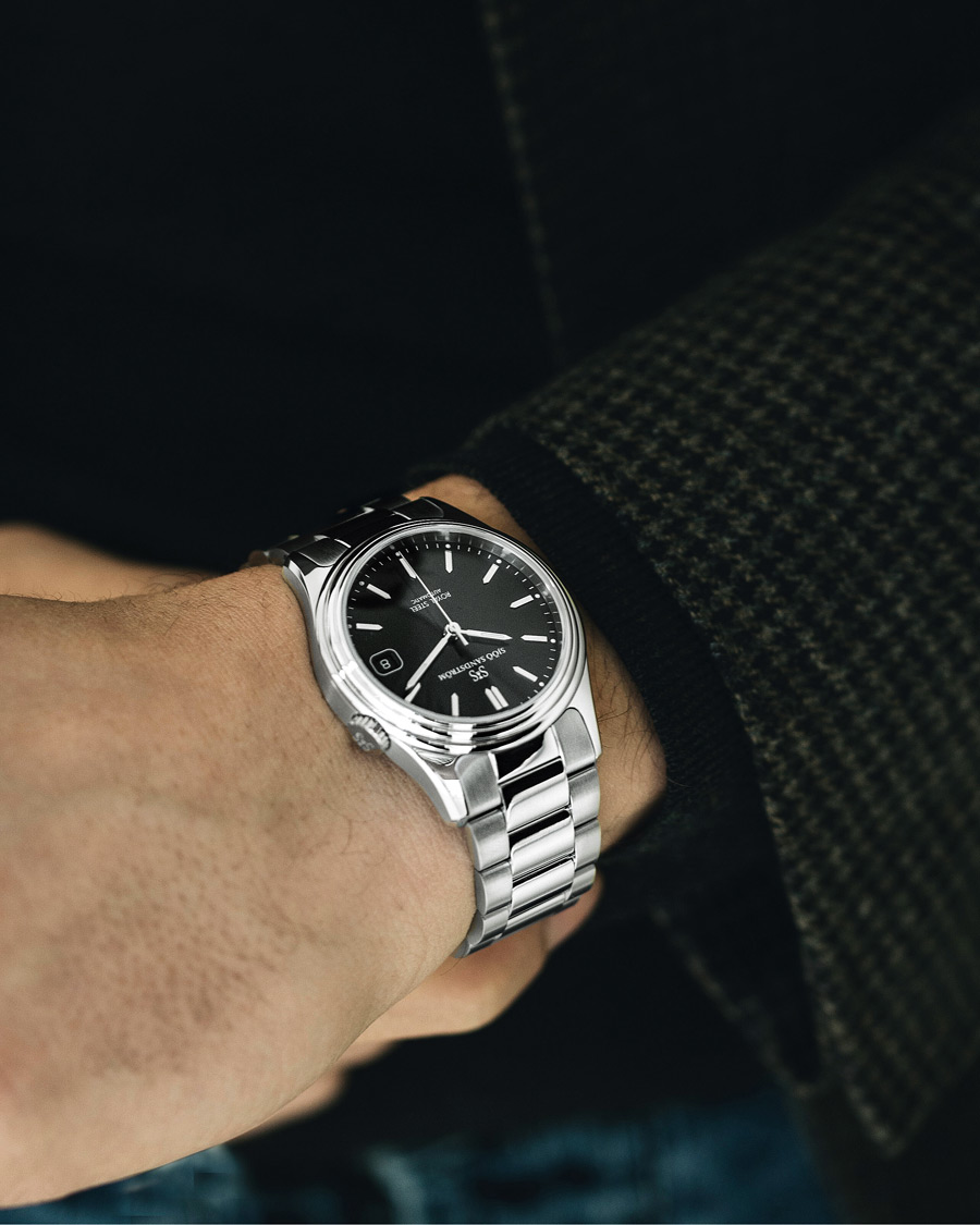 Herre | Sjöö Sandström Royal Steel Classic 36mm Black with Steel | Sjöö Sandström | Royal Steel Classic 36mm Black with Steel
