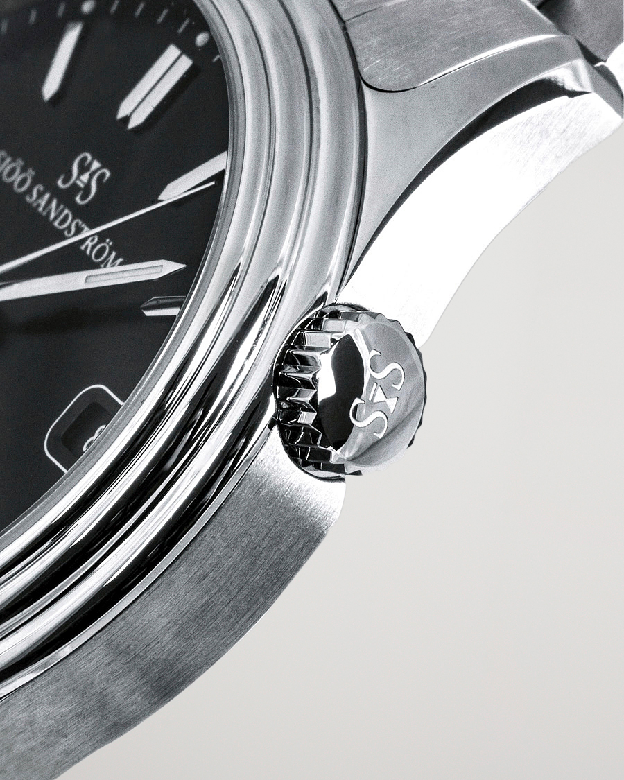 Herre | Sjöö Sandström Royal Steel Classic 36mm Black with Steel | Sjöö Sandström | Royal Steel Classic 36mm Black with Steel