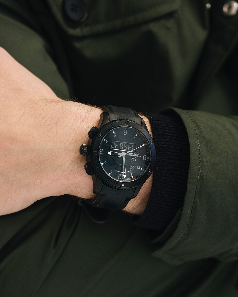 Herr |  | Sjöö Sandström | UTC Skydiver 44,2mm Black Night and Black Rubber