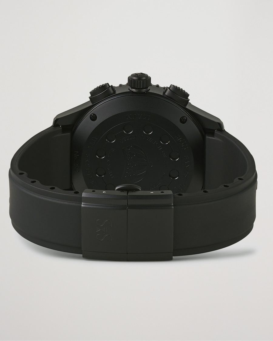 Herre | Sjöö Sandström UTC Skydiver 44,2mm Black Night and Black Rubber | Sjöö Sandström | UTC Skydiver 44,2mm Black Night and Black Rubber