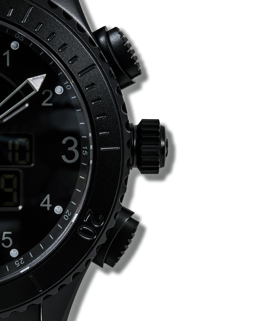 Herre | Sjöö Sandström UTC Skydiver 44,2mm Black Night and Black Rubber | Sjöö Sandström | UTC Skydiver 44,2mm Black Night and Black Rubber