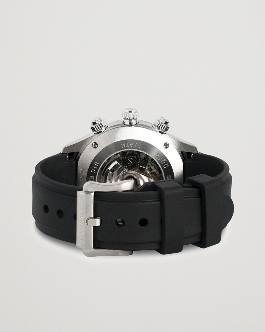 Herre | Sjöö Sandström UTC Extreme 44,2mm Silver and Black Rubber | Sjöö Sandström | UTC Extreme 44,2mm Silver and Black Rubber