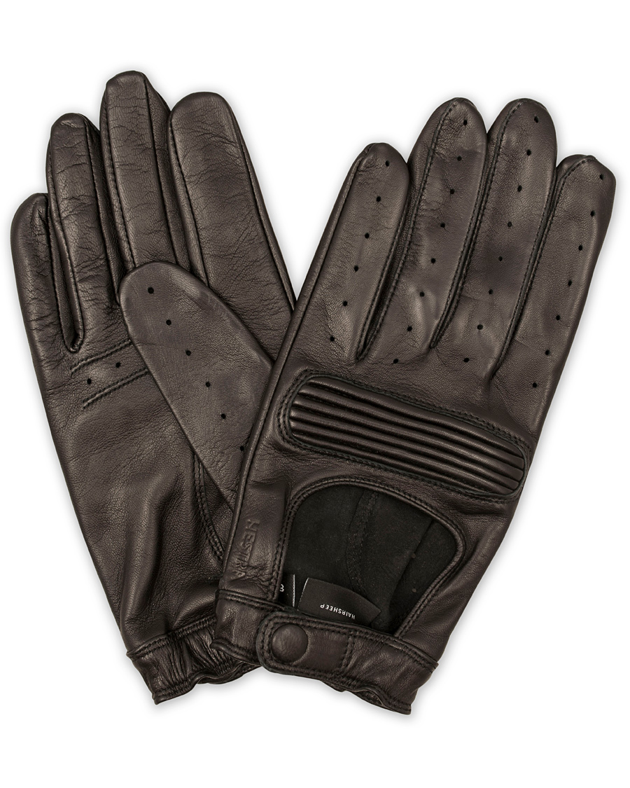 Herre | Hestra Steve Driving Glove Black | Hestra | Steve Driving Glove Black