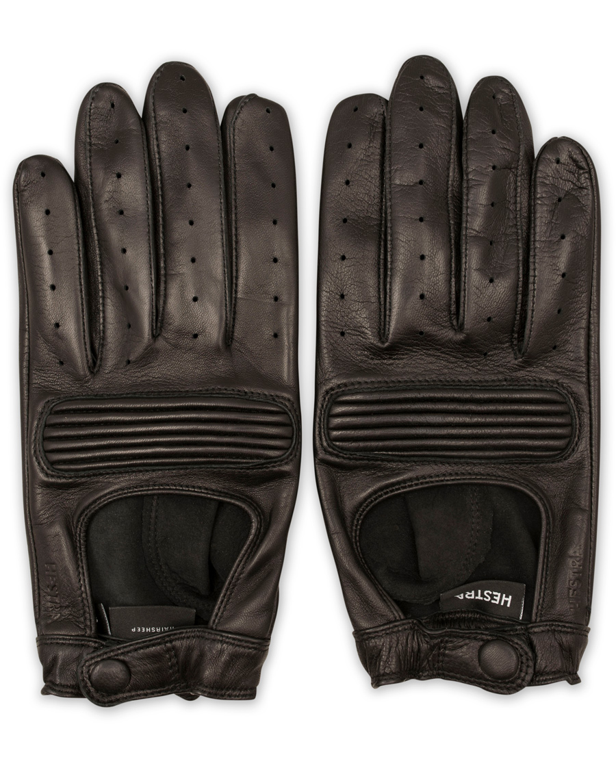Herre | Hestra Steve Driving Glove Black | Hestra | Steve Driving Glove Black