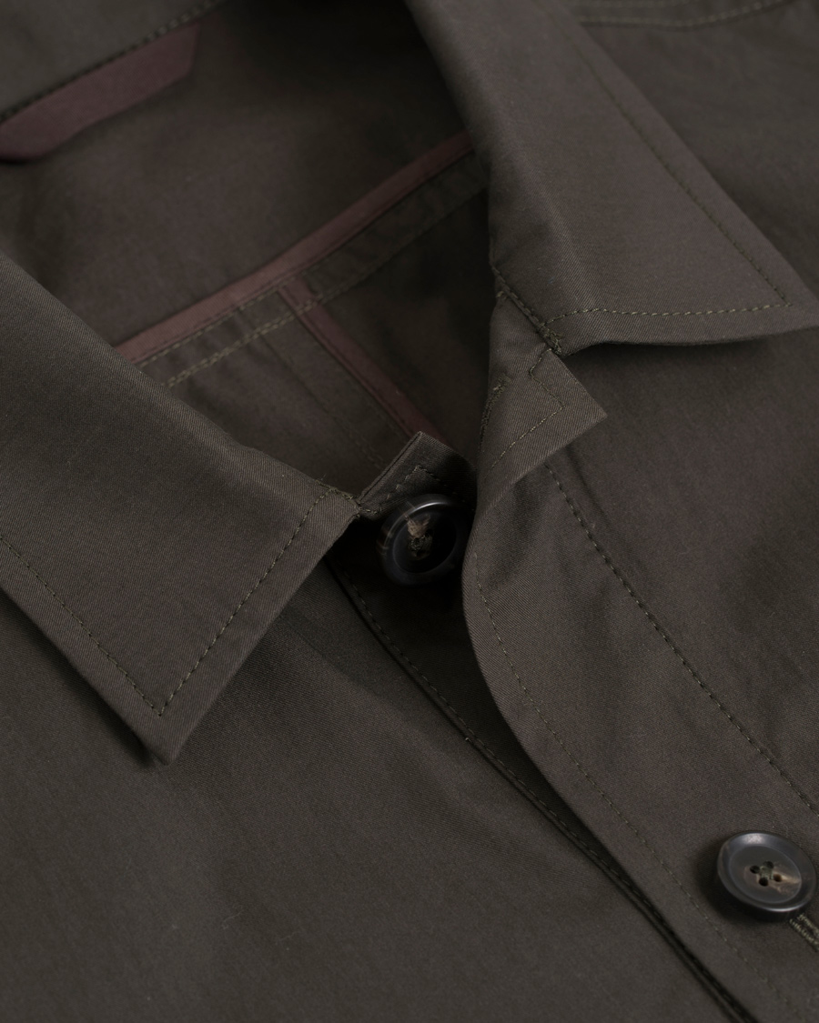 Herre | Jakker | Oscar Jacobson | Hickory Over Shirt Jacket Green