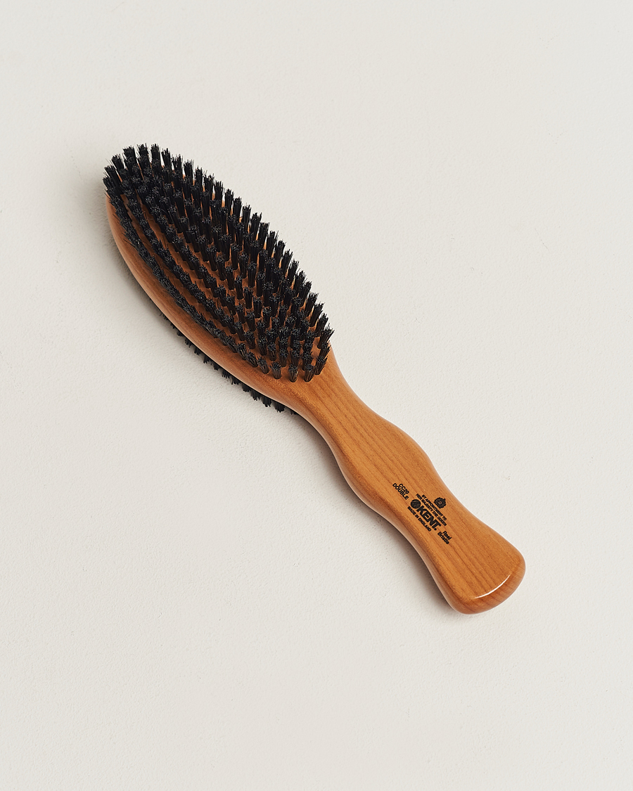 Herre | Pleie av plagg | Kent Brushes | Cherry Wood Double Sided Clothing Brush
