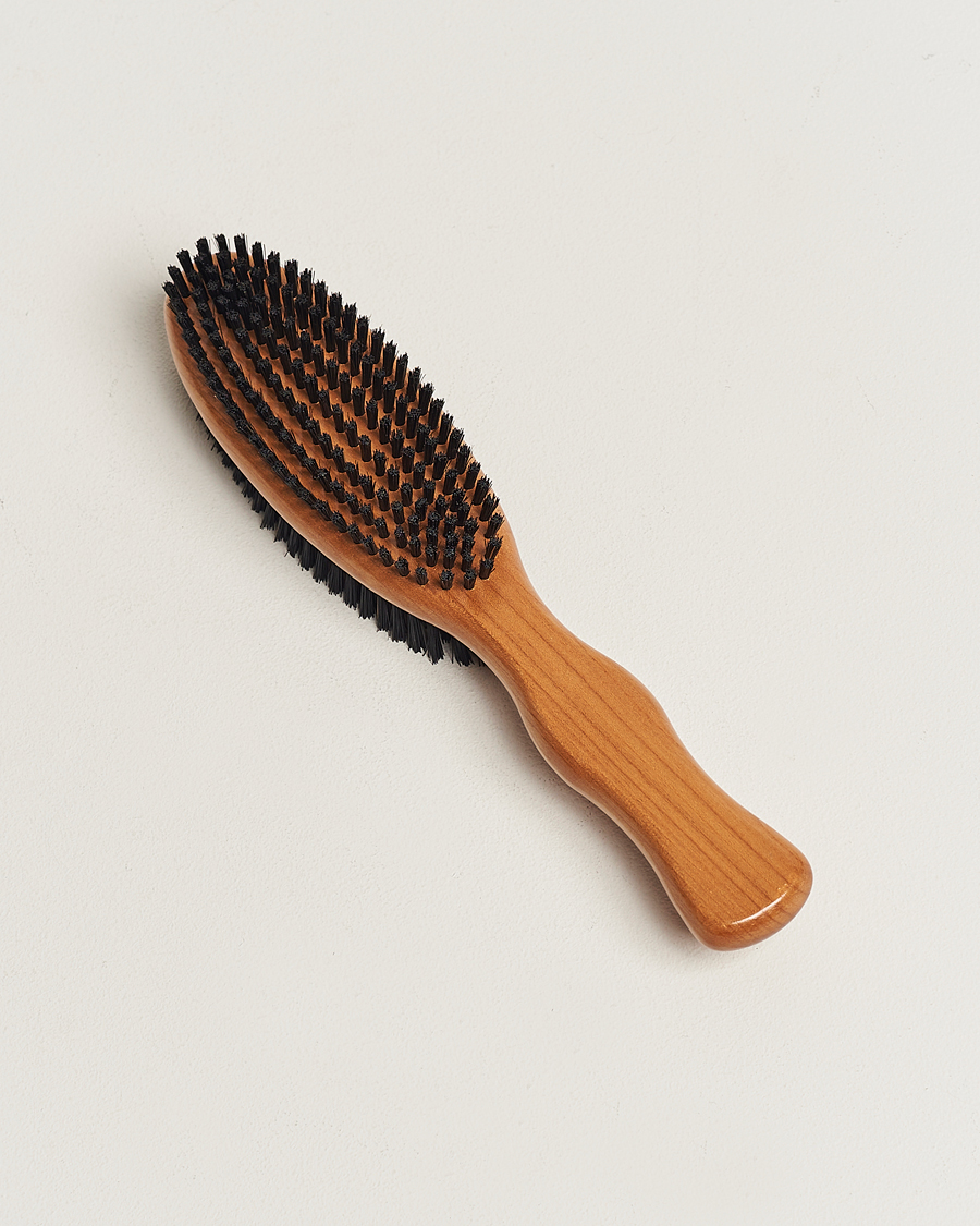 Herre | Best of British | Kent Brushes | Cherry Wood Double Sided Clothing Brush