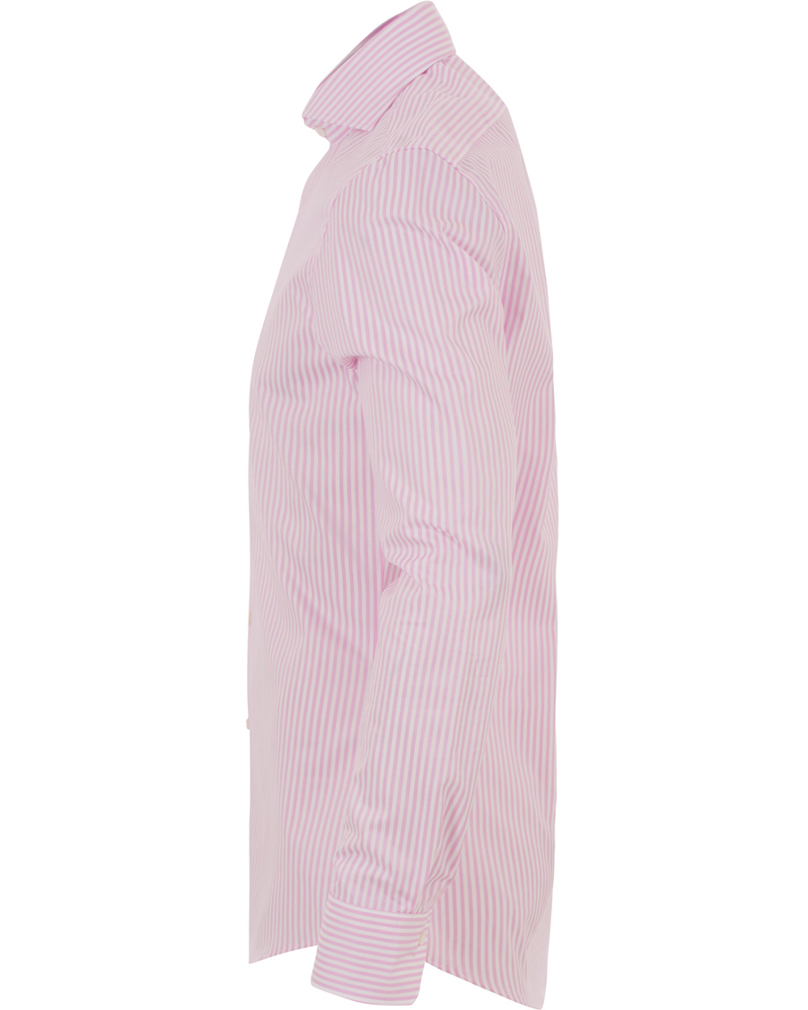 Herre | Skjorter | Stenströms | Slimline Stripe Shirt White/Pink