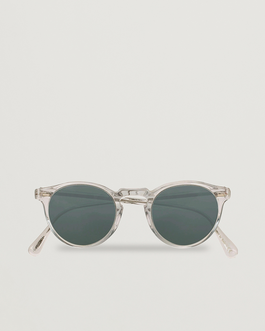 Herre | Solbriller | Oliver Peoples | Gregory Peck Sunglasses Crystal/Indigo Photochromic