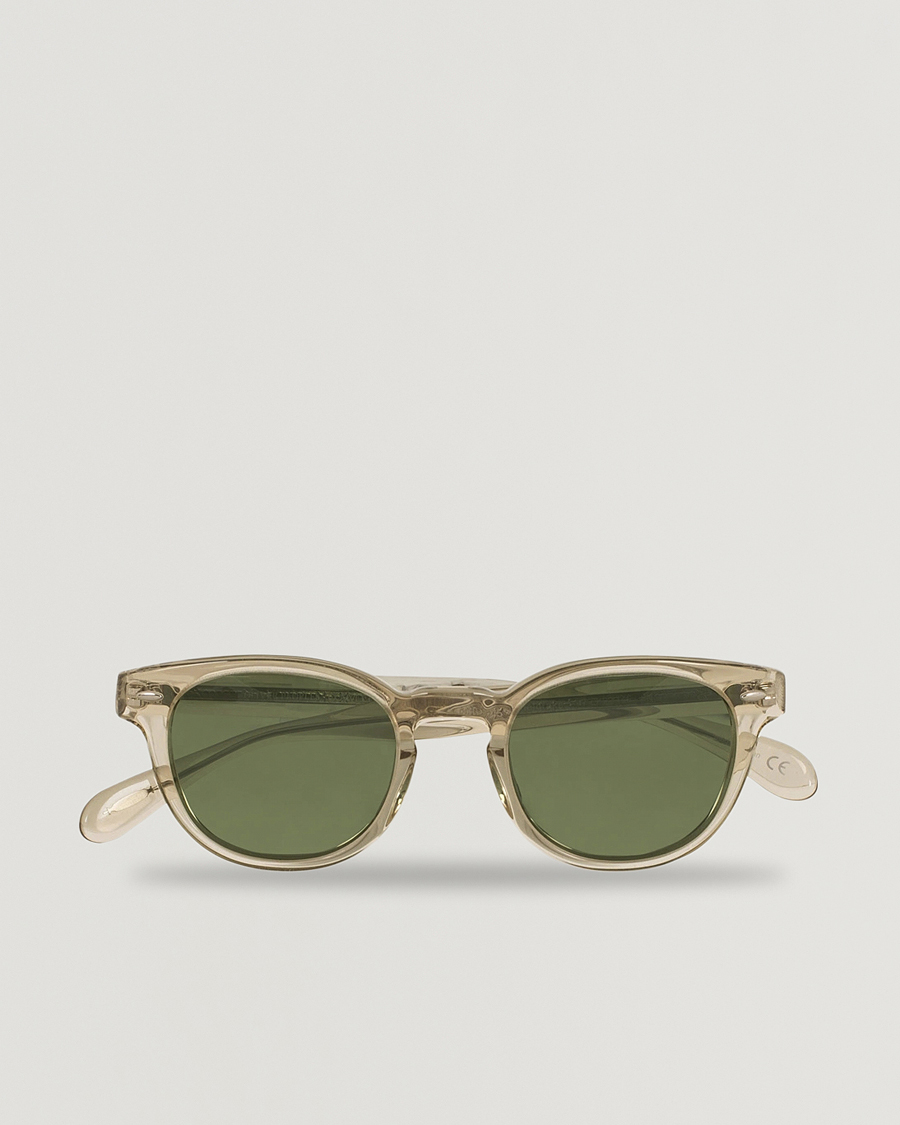Herre |  | Oliver Peoples | Sheldrake Sunglasses Buff/Crystal Green