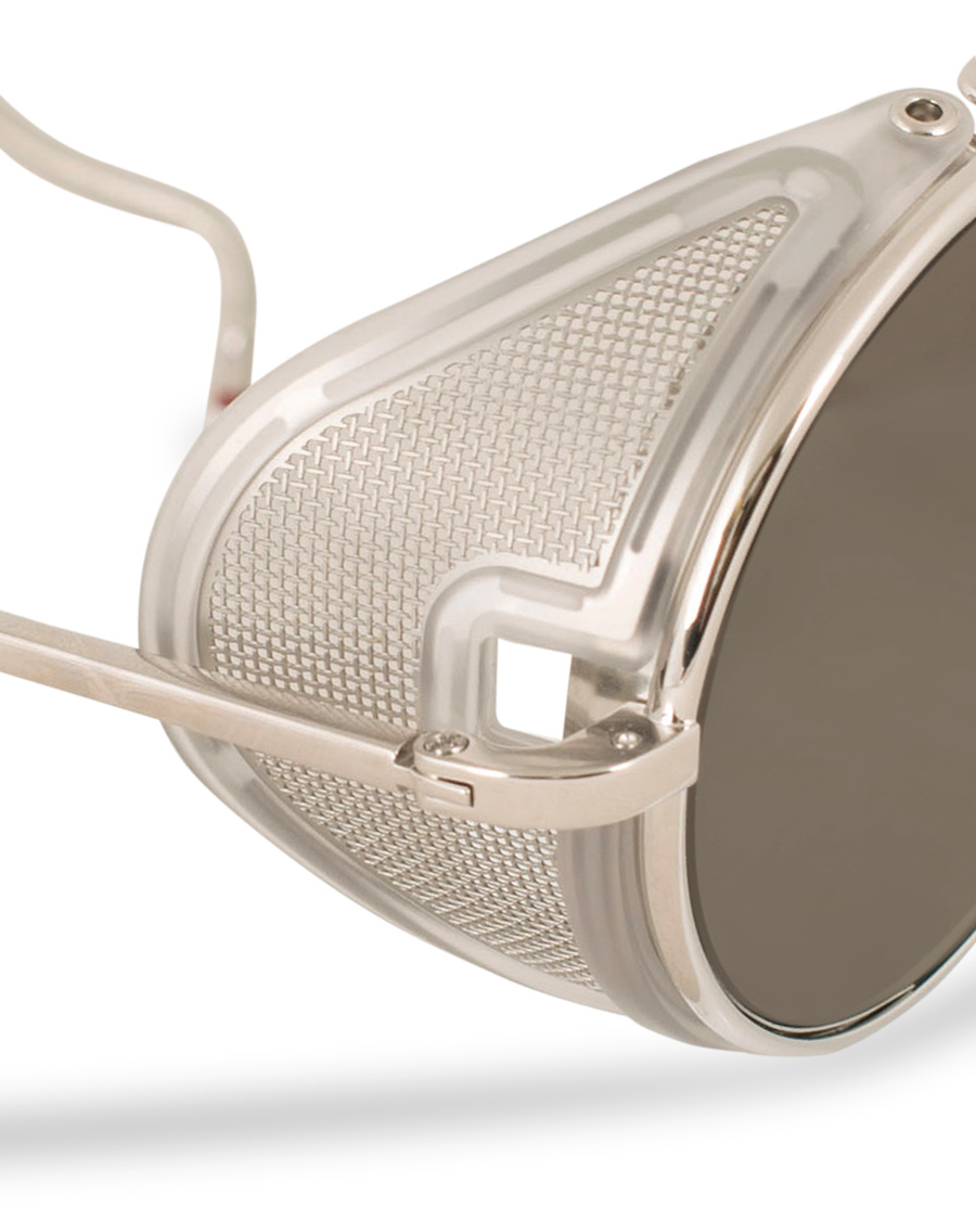 Herre | Thom Browne TB-001 Sunglasses Shiny Silver | Thom Browne | TB-001 Sunglasses Shiny Silver