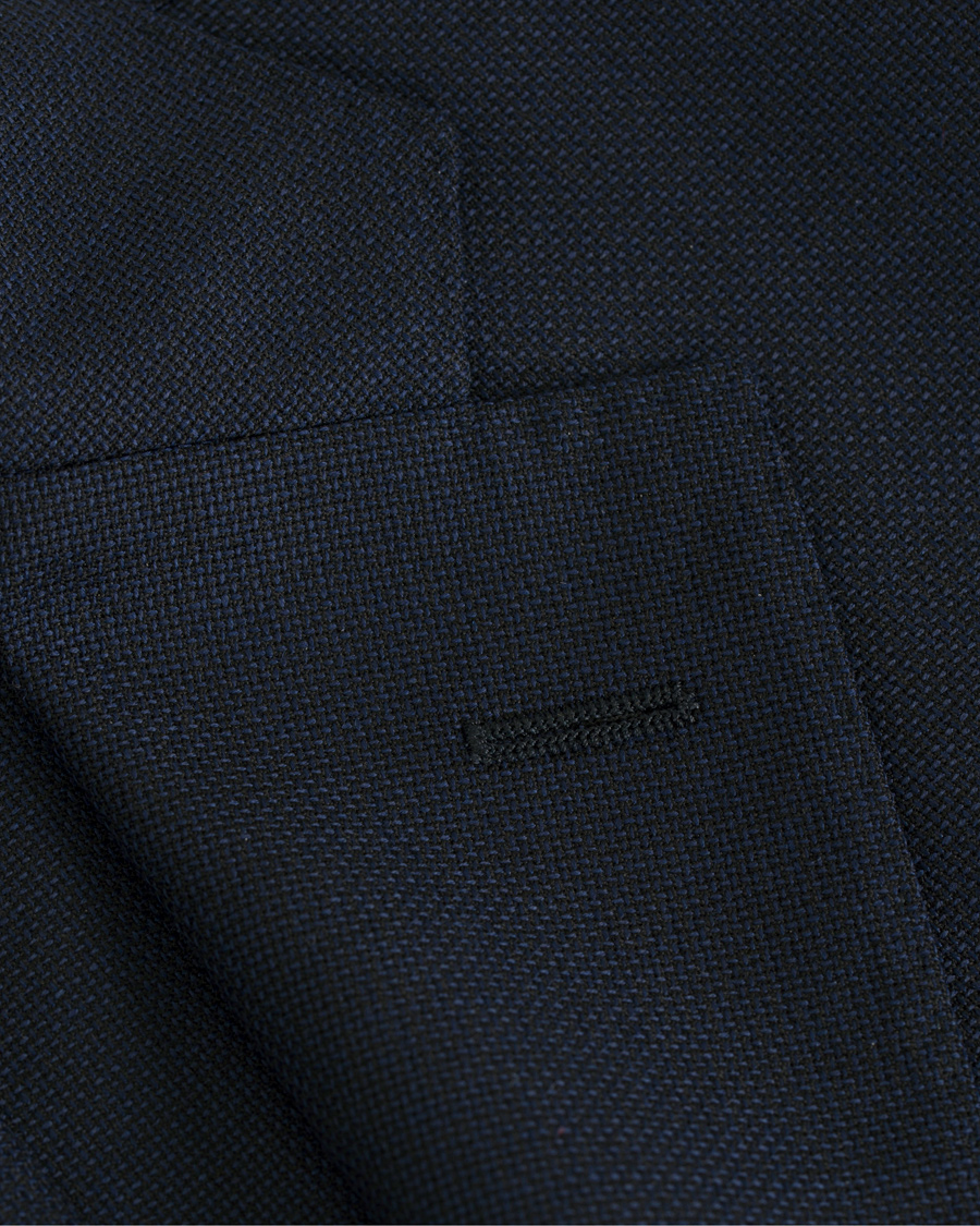 Herre | Dressjakker | Boglioli | K Jacket Patch Pocket Wool Blazer Navy