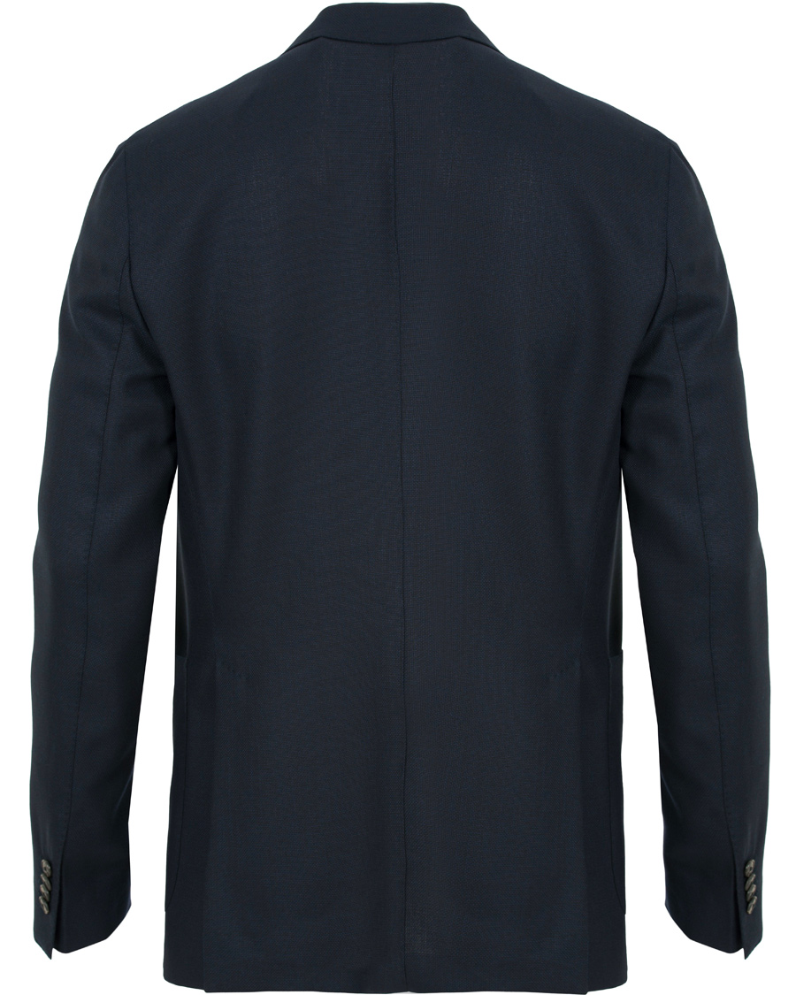 Herre | Dressjakker | Boglioli | K Jacket Patch Pocket Wool Blazer Navy