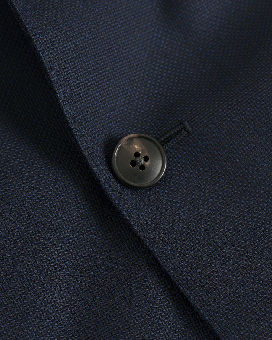 Herre | Dressjakker | Boglioli | K Jacket Patch Pocket Wool Blazer Navy