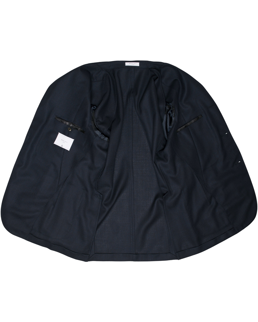 Herre | Dressjakker | Boglioli | K Jacket Patch Pocket Wool Blazer Navy