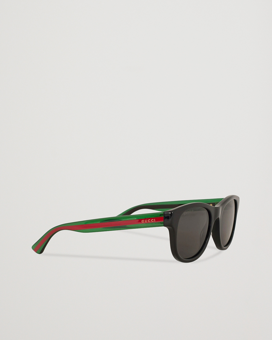 Herre |  | Gucci | GG0003S Sunglasses Black/Green/Grey