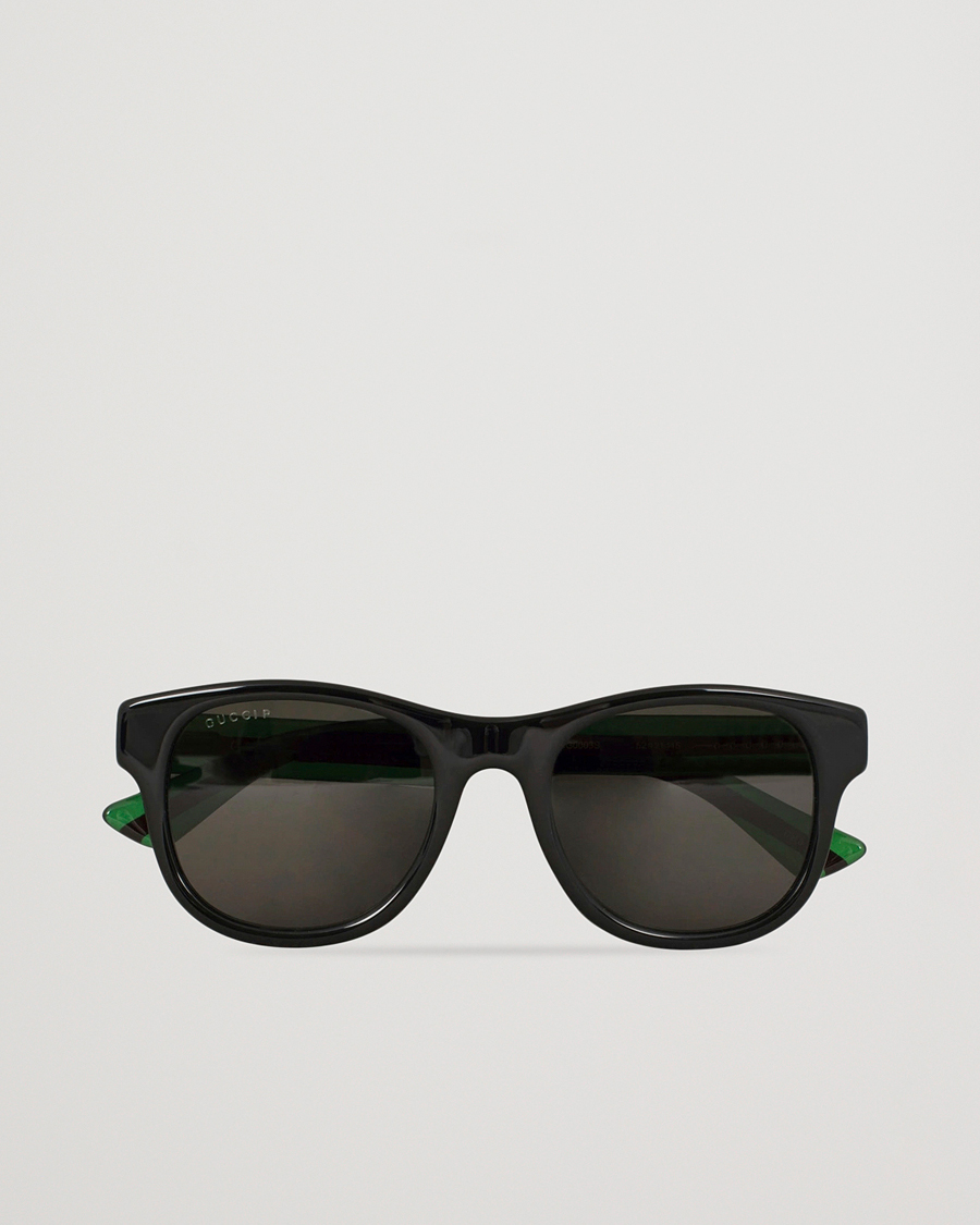 Herre | Solbriller | Gucci | GG0003S Sunglasses Black/Green/Grey