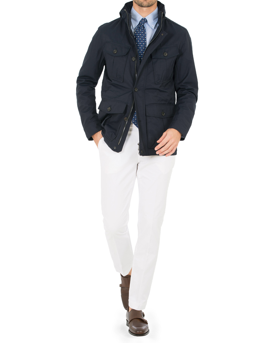 Herre | Jakker | Oscar Jacobson | Fielding Jacket Navy