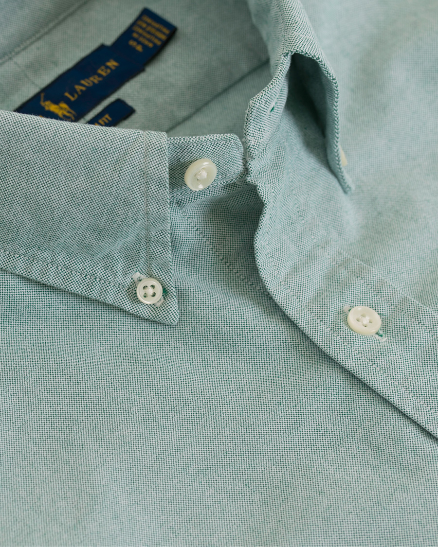 Herre | Skjorter | Polo Ralph Lauren | Slim Fit Oxford Shirt Hunter Green