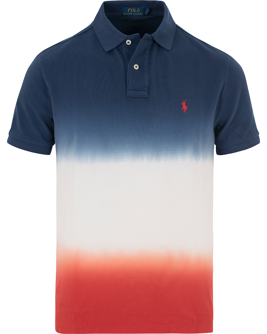 Herre | Pikéer | Polo Ralph Lauren | Custom Fit Dip Dyed American Polo Multi