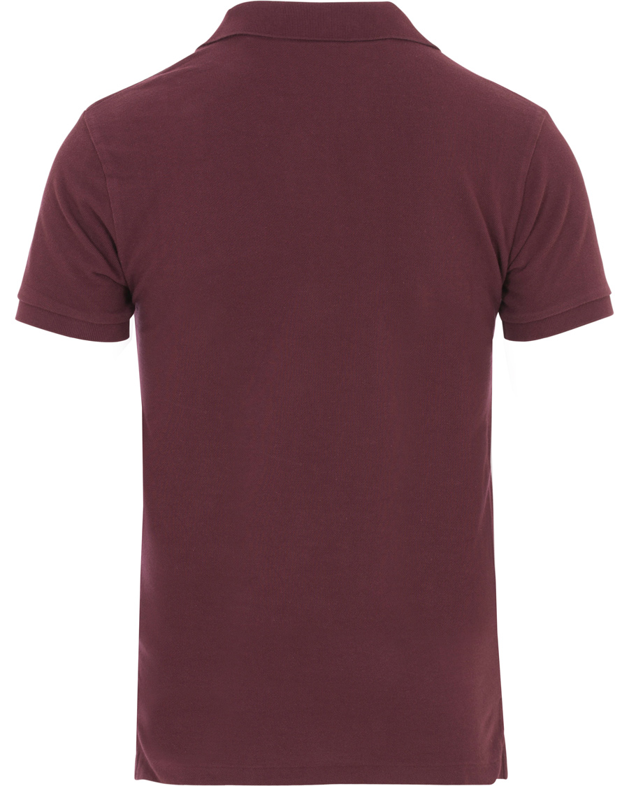 Herre | Pikéer | Polo Ralph Lauren | Slim Fit Polo Classic Burgundy