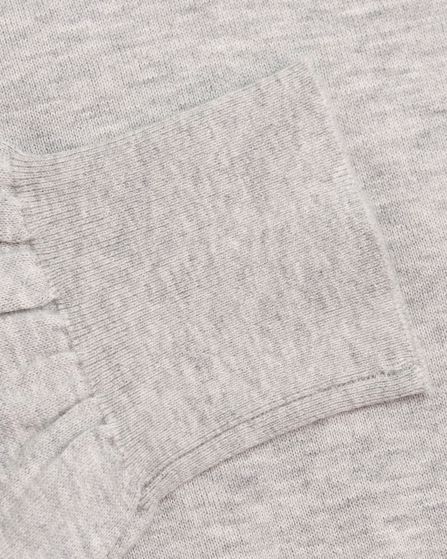 Herre | Gensere | Polo Ralph Lauren | Pima Cotton Knitted Polo Grey Heather