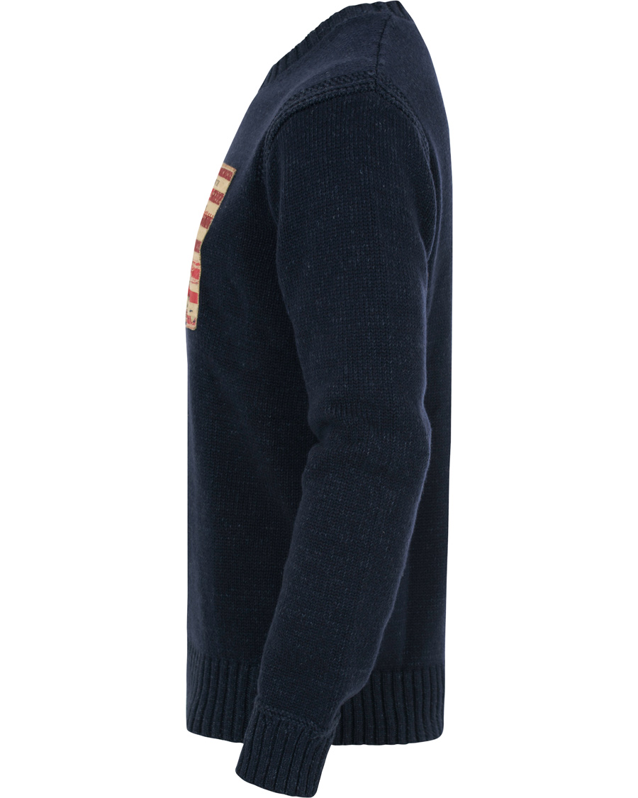 Herre | Gensere | Polo Ralph Lauren | Flag Cotton Crew Neck Summer Navy