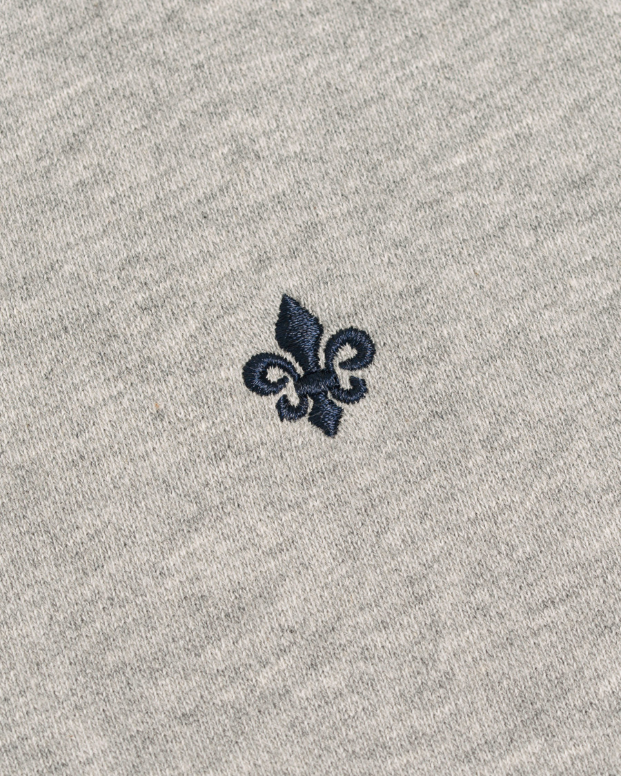Herre | Gensere | Morris | Full Zip Hoodie Light Grey Melange