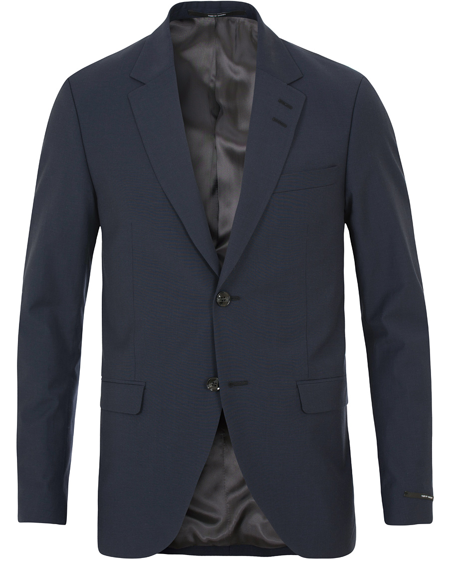 Herre | Dressjakker | Tiger of Sweden | Lamonte Wool/Cotton Suit Blazer Navy