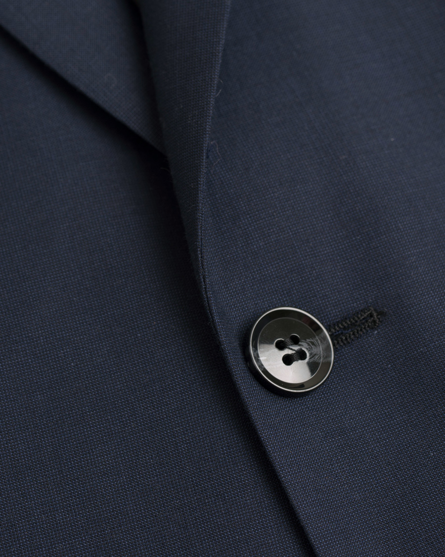 Herre | Dressjakker | Tiger of Sweden | Lamonte Wool/Cotton Suit Blazer Navy