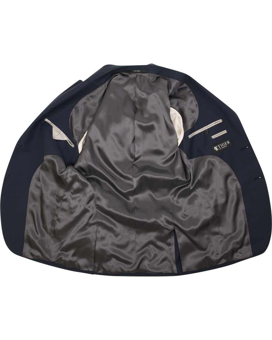 Herre | Dressjakker | Tiger of Sweden | Lamonte Wool/Cotton Suit Blazer Navy