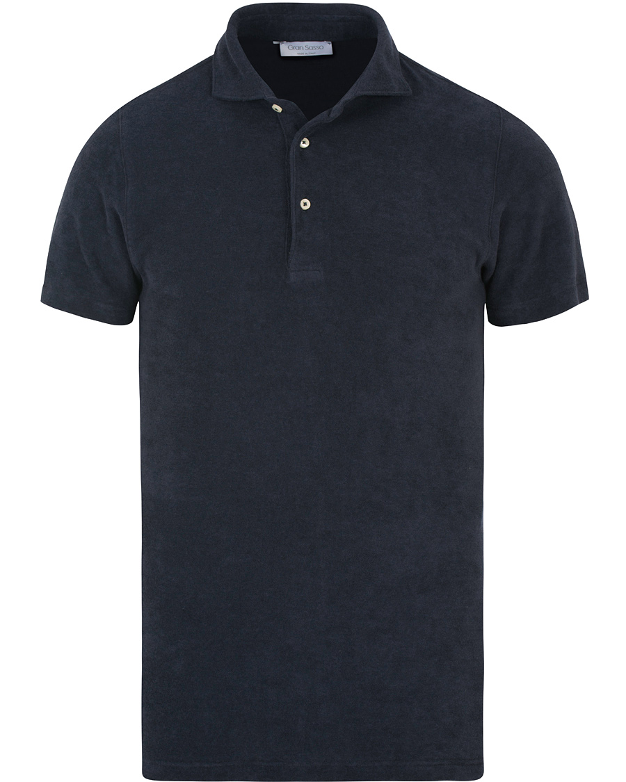 Herre | Pikéer | Gran Sasso | Velour Polo Navy