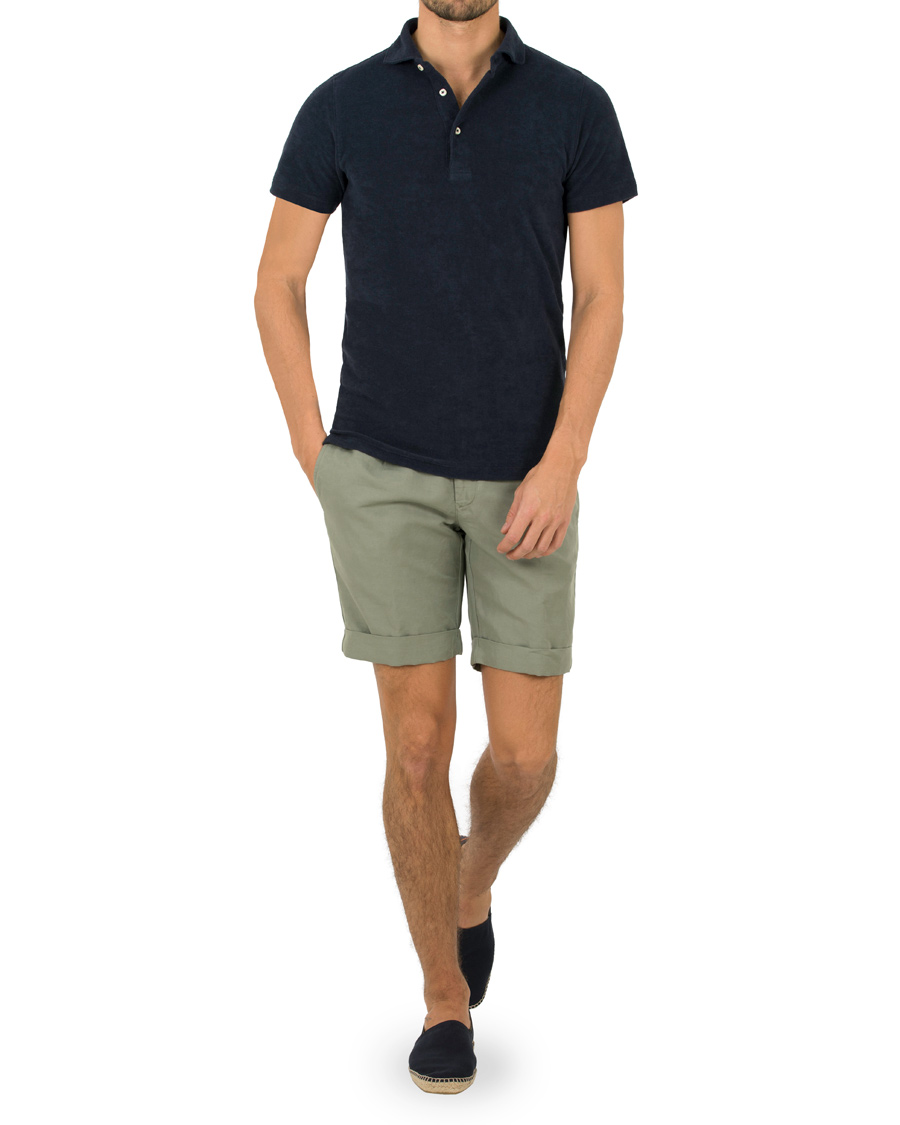 Herre | Pikéer | Gran Sasso | Velour Polo Navy