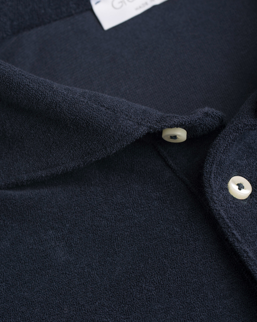 Herre | Pikéer | Gran Sasso | Velour Polo Navy