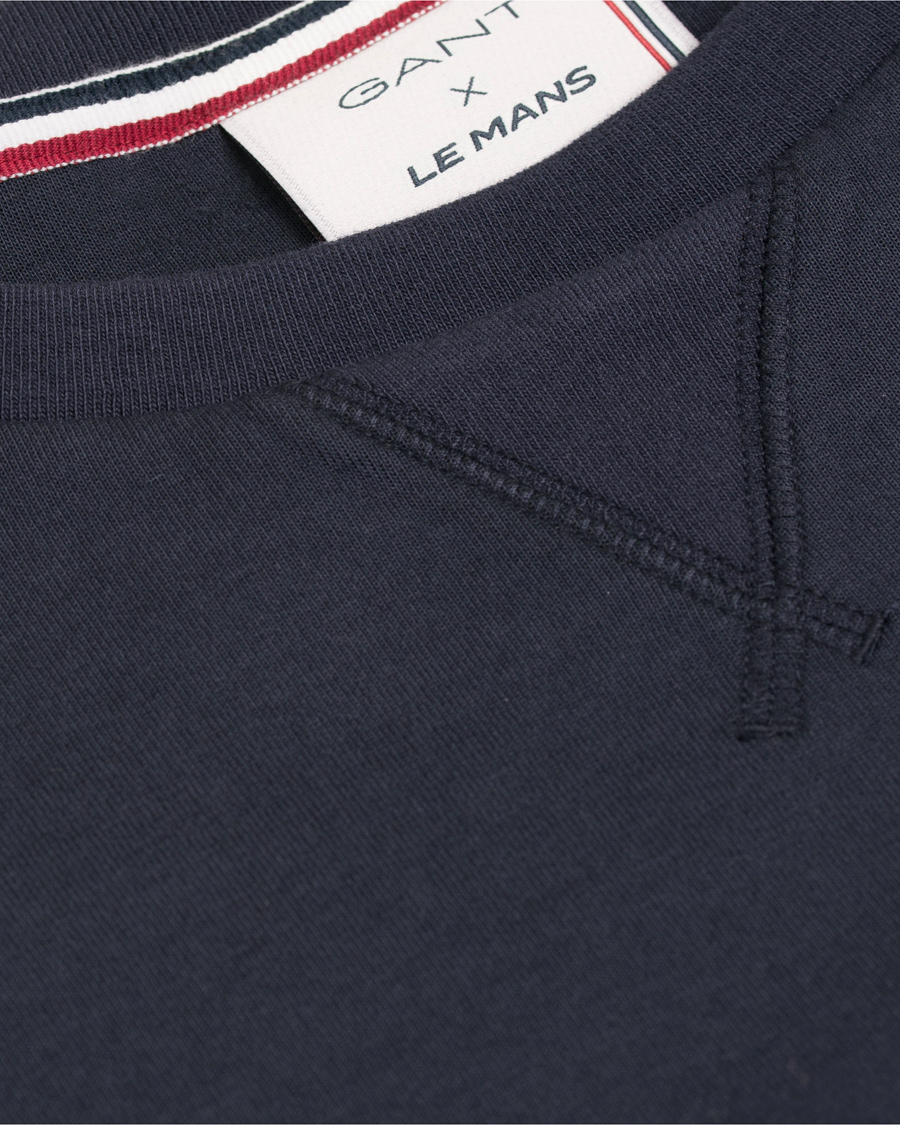 Herre | Gensere | GANT | Le Mans Sweatshirt Evening Blue