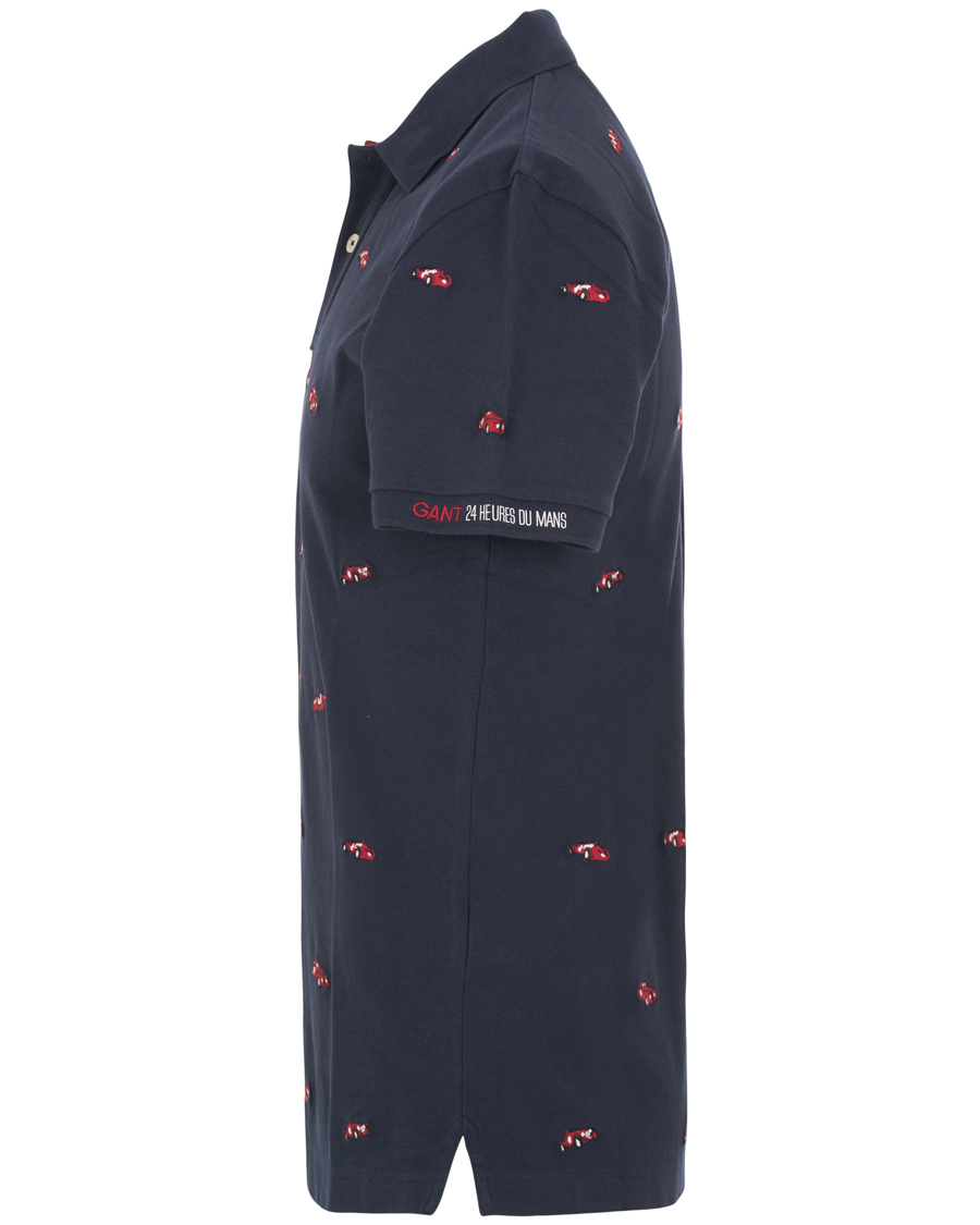 Herre | Pikéer | GANT | Le Mans Woven Cars Polo Evening Blue
