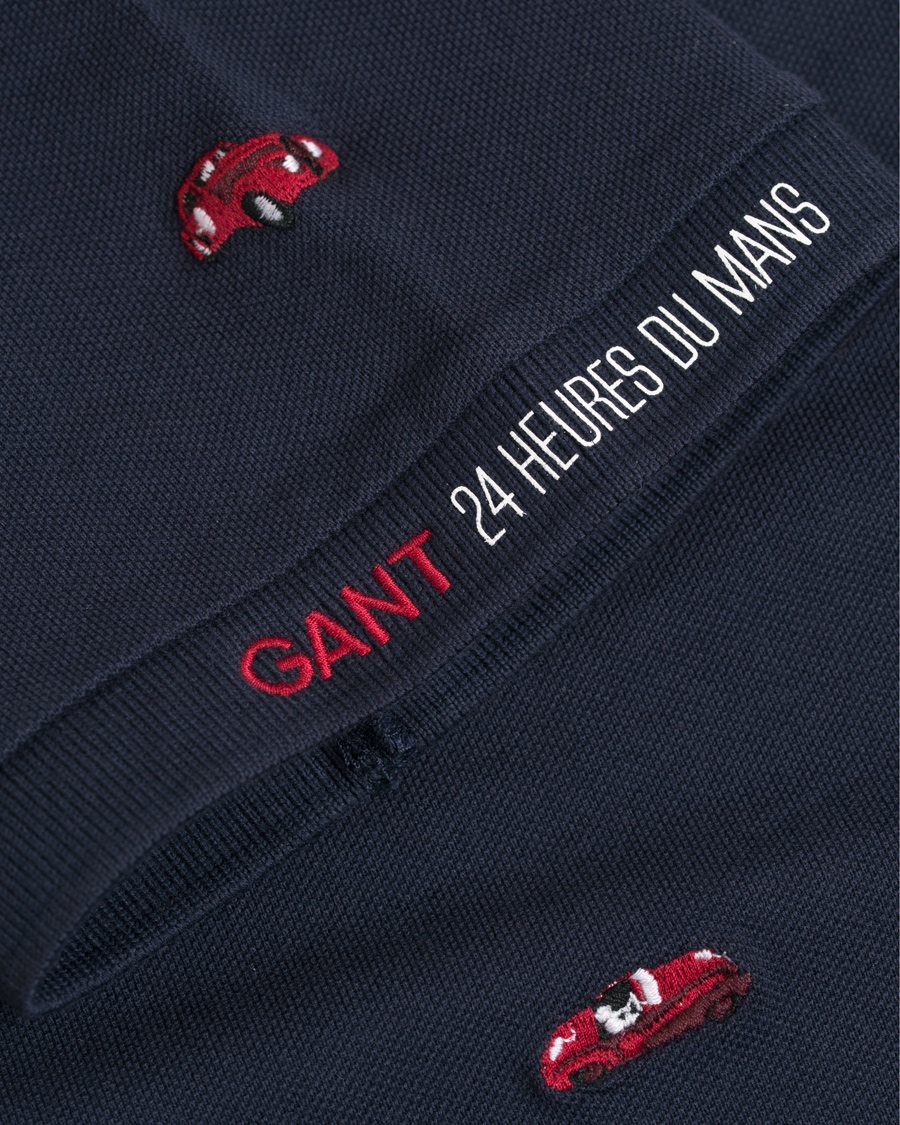 Herre | Pikéer | GANT | Le Mans Woven Cars Polo Evening Blue