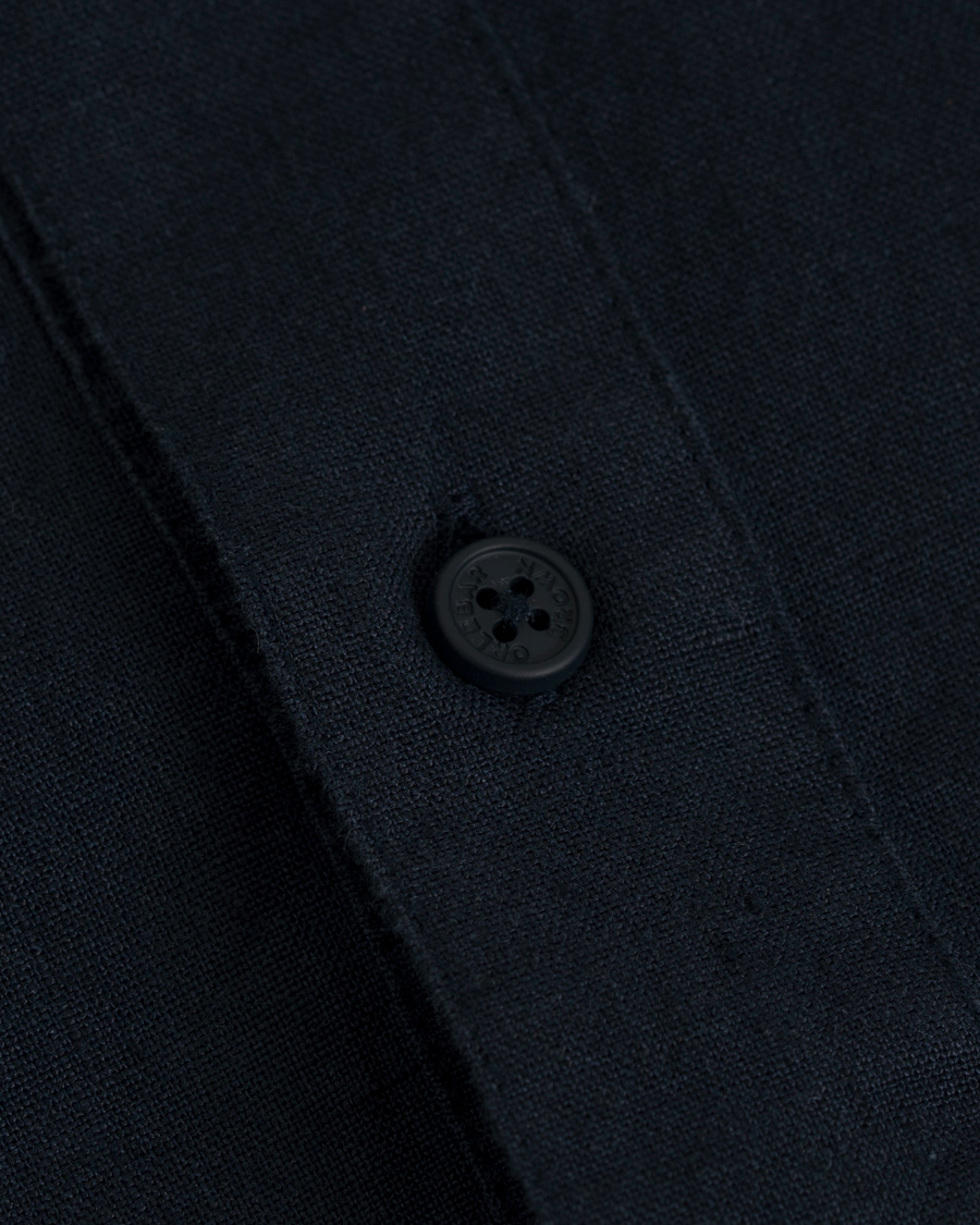 Herre | Skjorter | Orlebar Brown | Ridley Riviera Popover Shirt Navy