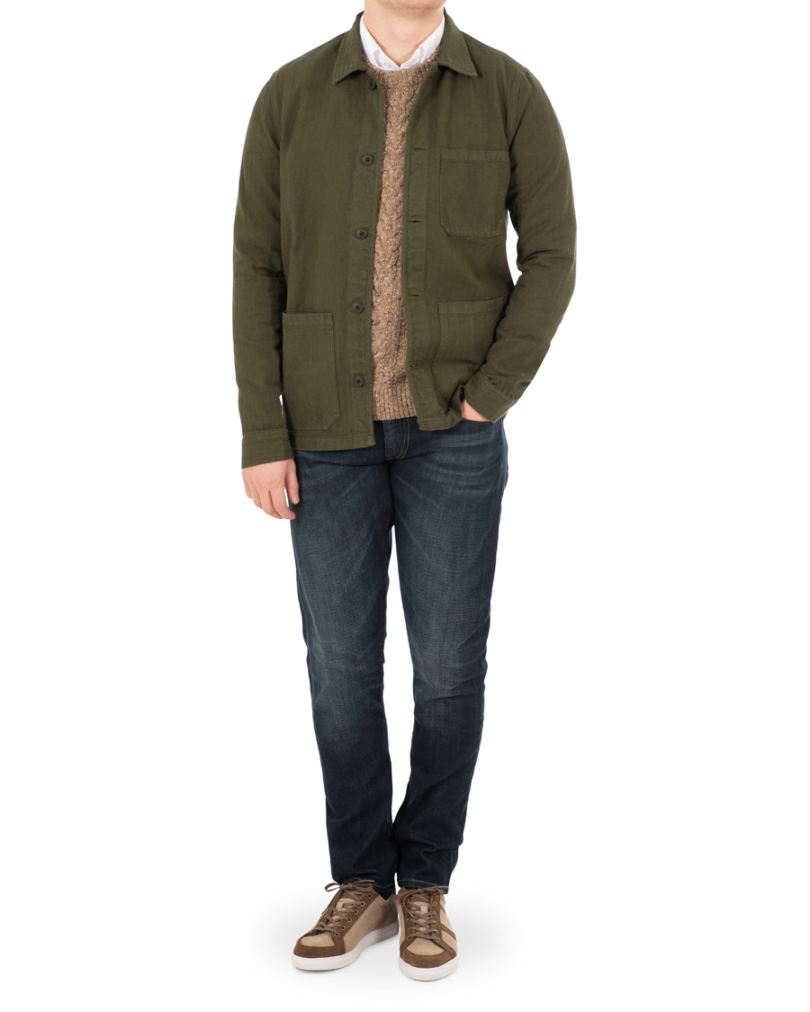 Herre | Jakker | A Day's March | Overshirt Green